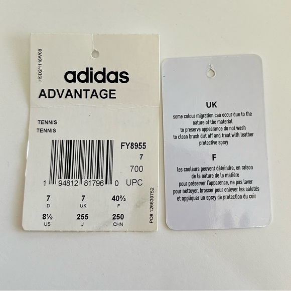{Sz 8.5}NWOT Adidas Advantage FY8955
Women’s Size 8.5 - Picture 9 of 10